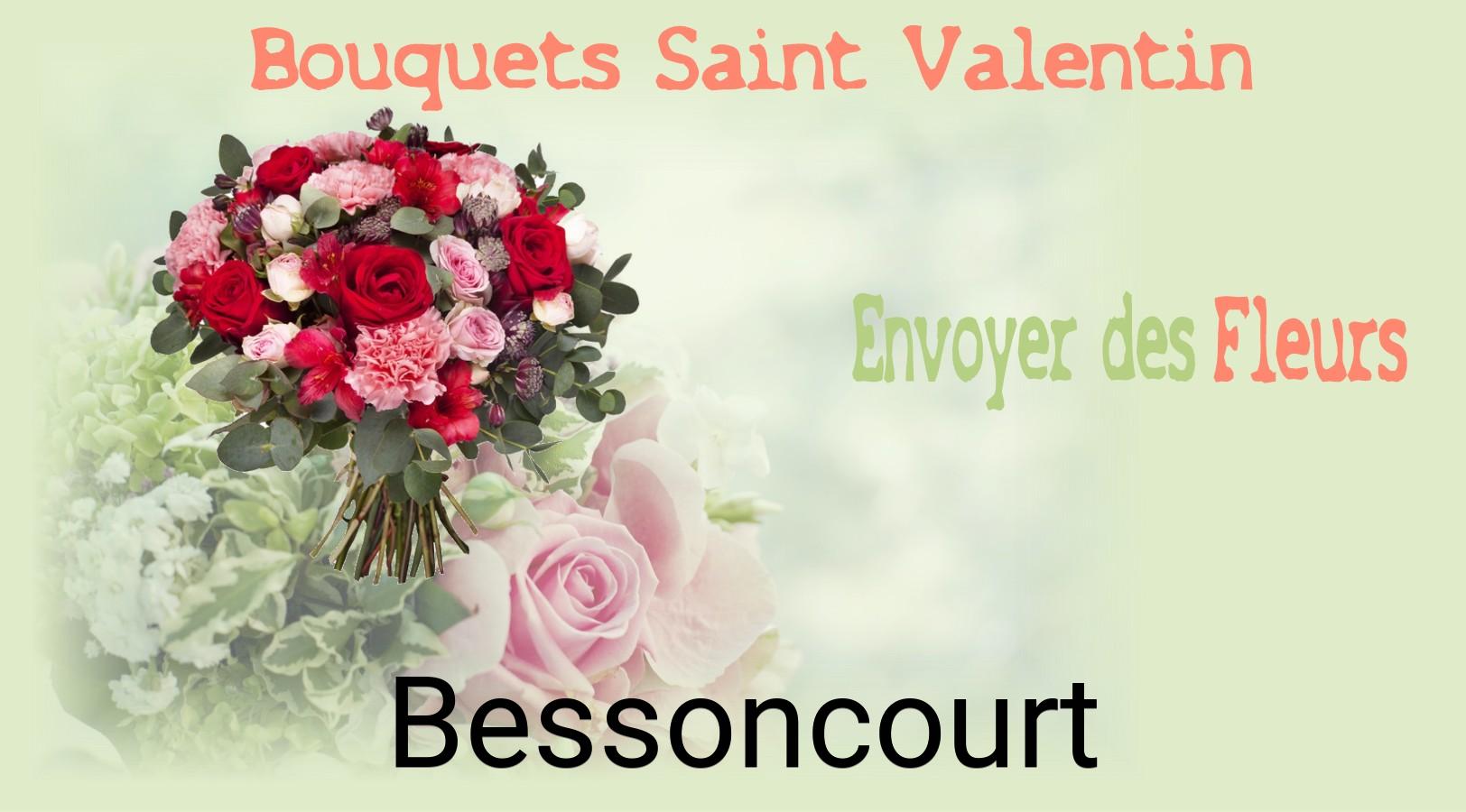 Roses de Saint-Valentin livrées à Bessoncourt